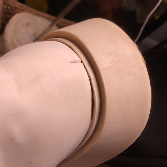 Tan and Cream Winter Boots - Picture 9 of 9